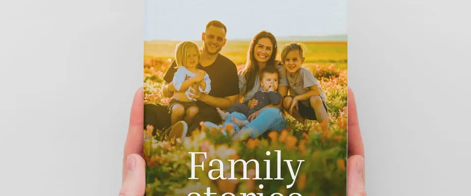 Family history book example