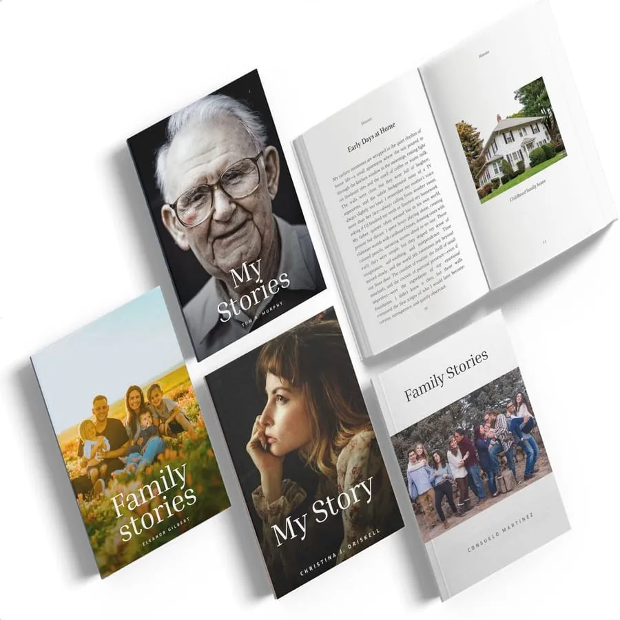 Life Story AI keepsake book