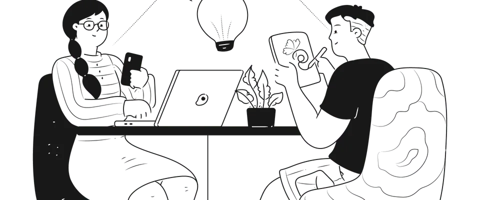 Co-author illustration