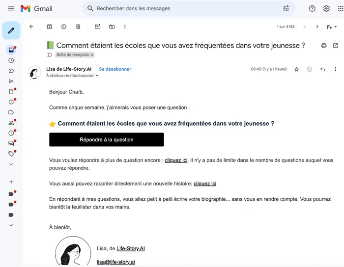 Weekly question example